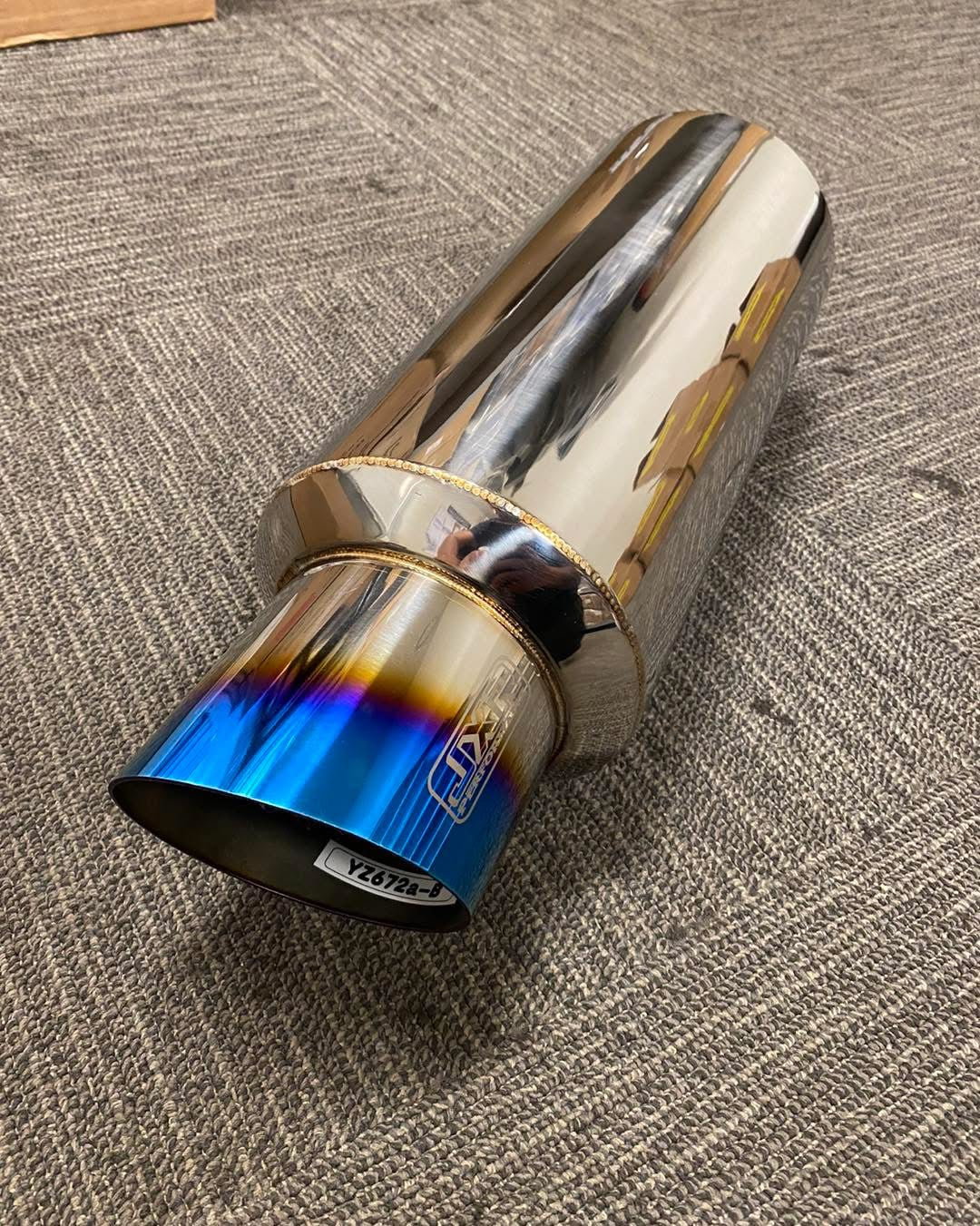 Muffler Stainless Steel 3” Inlet