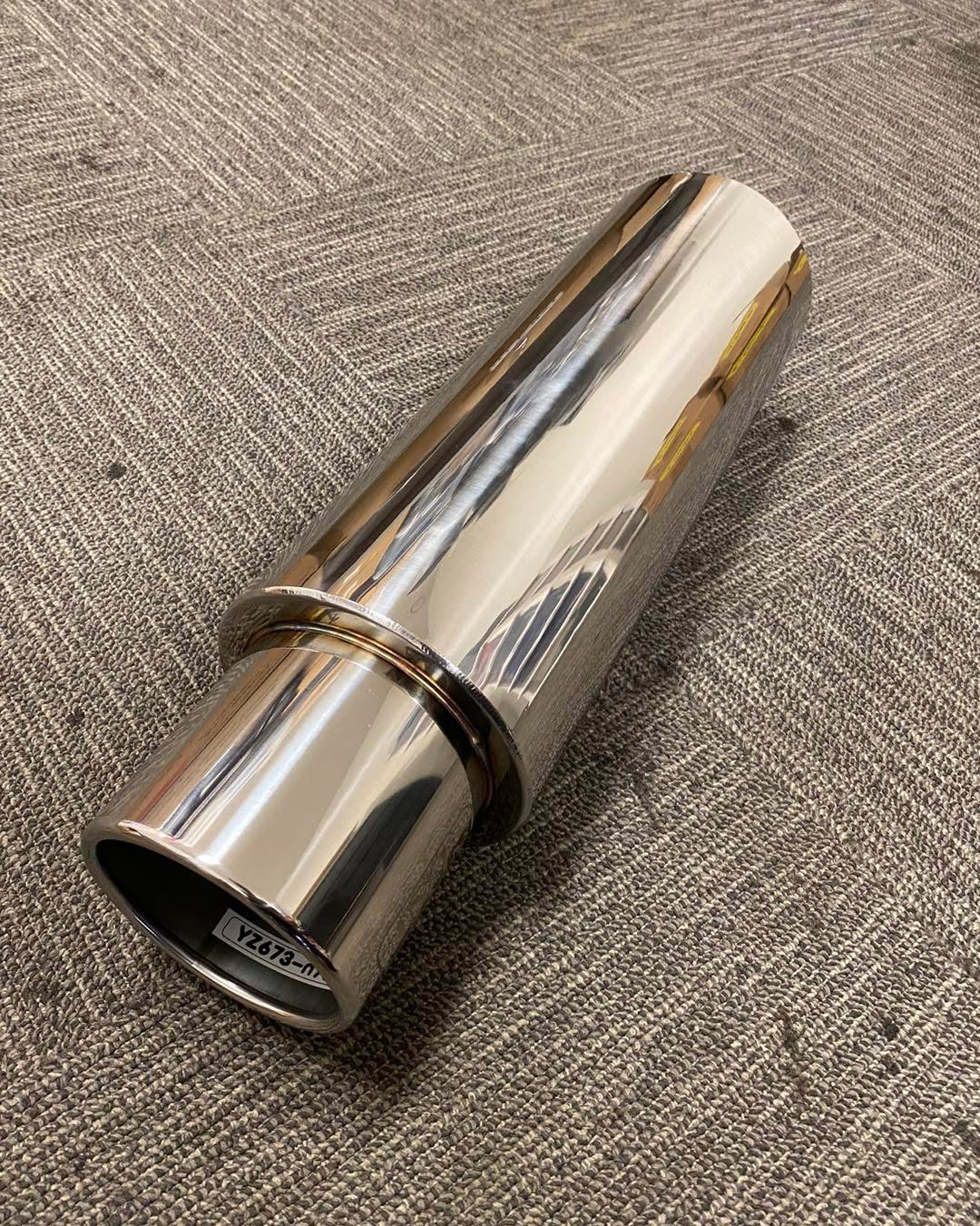 Muffler Stainless Steel 2.5” Inlet