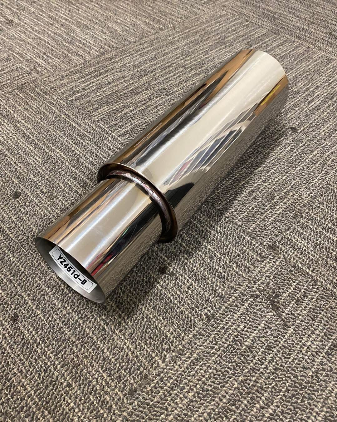 Muffler Stainless Steel 2.5” inlet